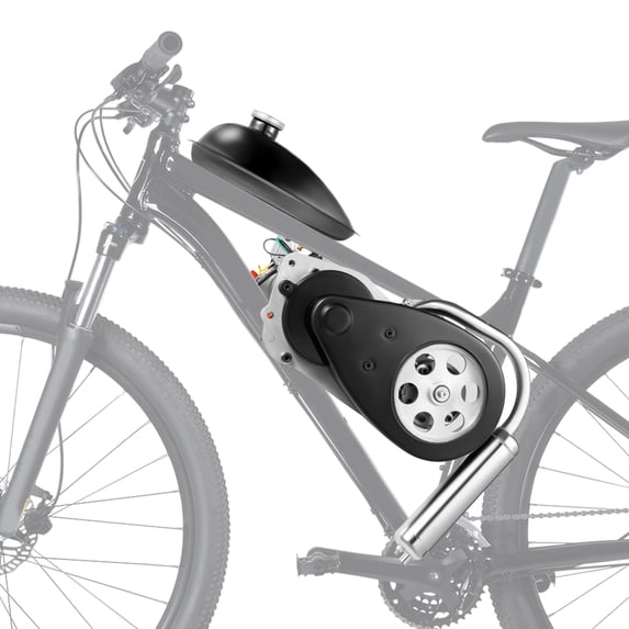 2-Stroke Bicycle Engine Kit, 100cc, 3.5HP, 3600RPM, 0.52 Gal Fuel Tank, Strong Power, Quiet Operation, Economical Conversion Kit for Bicycles