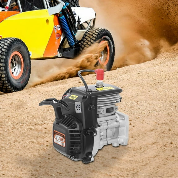 2-Stroke Engine, 32CC Motor 2-Stroke Standard Engine Kit, Gasoline Powered Engine for 1:5 HPI Baja 5B 5T SS 5SC Rovan Baja.