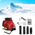 thumbnail image 1 of 2 Stroke High Power Gas Backpack Leaf Blower 4.8HP - 80CC Engine, 900CFM , Adjustable Speed, Ergonomic Design for Effortless Leaves, Snow, and Debris Cleanup, 1 of 8