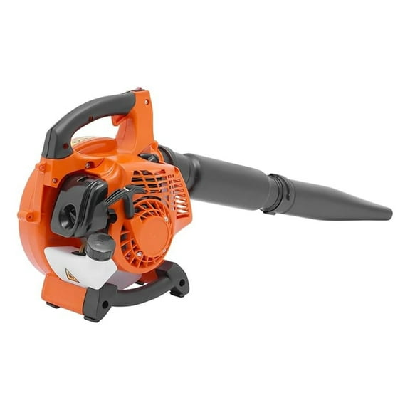 2-Stroke Single Cylinder Gas Leaf Blower Cordless,25.4-CC 1HP Backpack Gas Powered Grass Handheld Blower with 2-Wind PipeAir Cooling Adjustable Speed Hand Pull Start for Lawn Care