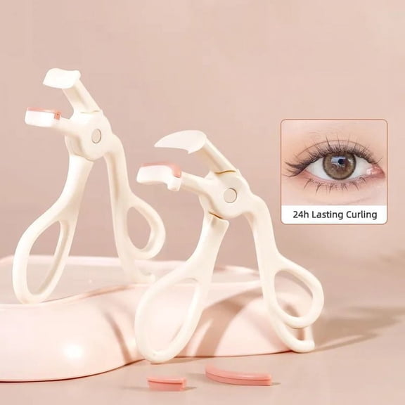 2 Style Eyelash Curler,Achieve Perfect Curls in 5 Seconds - Quick Natural Curling for Long Lasting