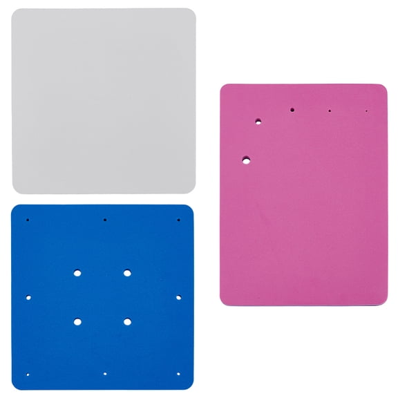 2 Styles EVA Fondant Sponge Mat Rectangle Mixed Color 240x183x12mm 1pc