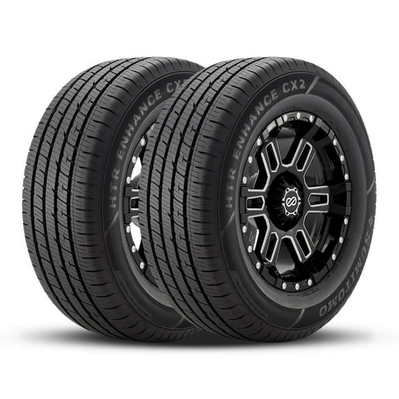 2 Sumitomo HTR Enhance CX2 285/45R22 114H M+S All Season Tires 65K MILE Warranty ENC07 / 285/45/22 / 2854522