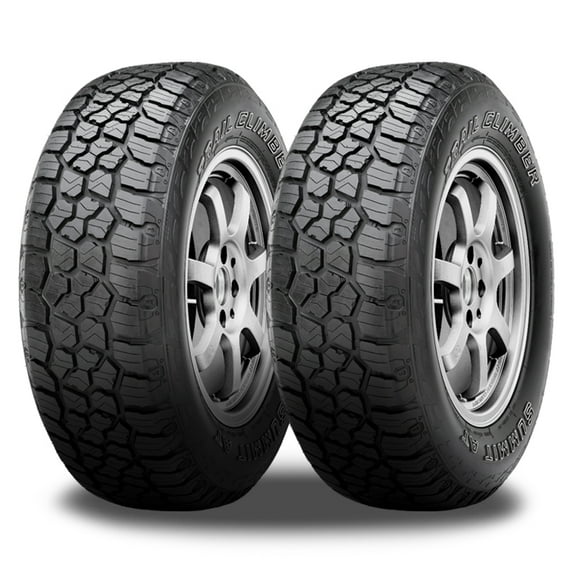 2 Summit Trail Climber A/T OWL LT 265/70R17 121S All Terrain Truck 10 PLY Load E SMT261780 / 265/70/17 / 2657017