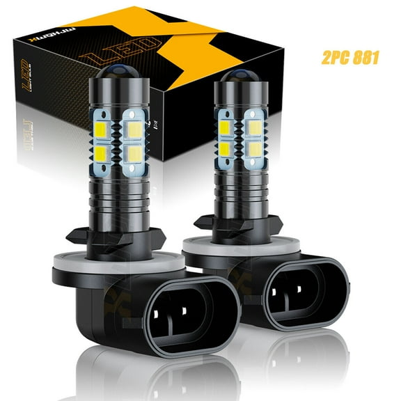 2 Super LED Headlight bulbs for Arctic Cat F5 F6 F7 Firecat 500 600 600R 700 USA