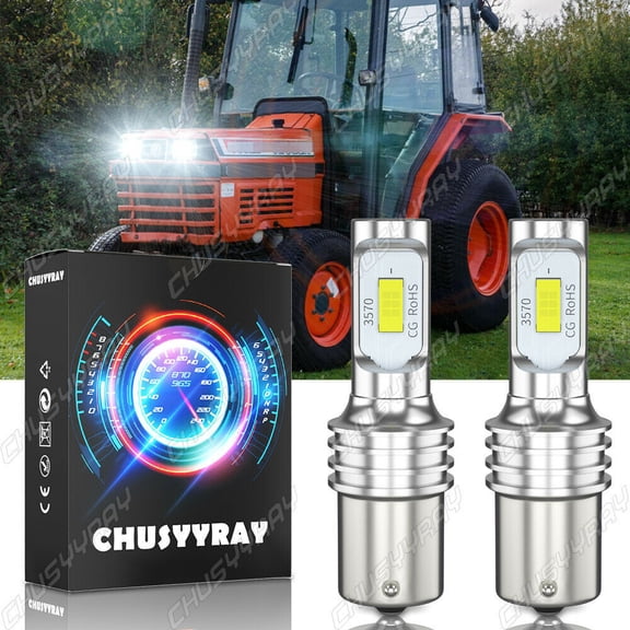 2 Super LED Light Bulbs for Cub Cadet 7275 7300 7305 New Style Commercial Bulb