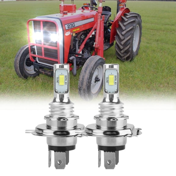 2 Super LED Light Bulbs for Massey Ferguson 230 240 265S 275UK 285S; 3405186M1