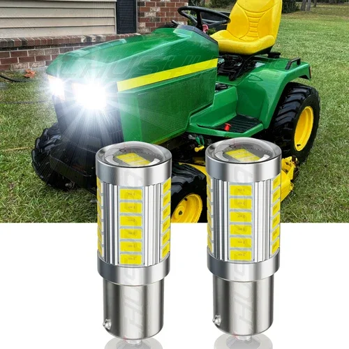 2 Super Led Light Bulbs For Craftsman Dys 4500 Dlt 3000 Garden Tractor Headlight