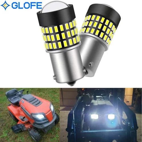 2 Super Led Light Bulbs For Craftsman Dys 4500 Dlt 3000 Garden Tractor Headlight