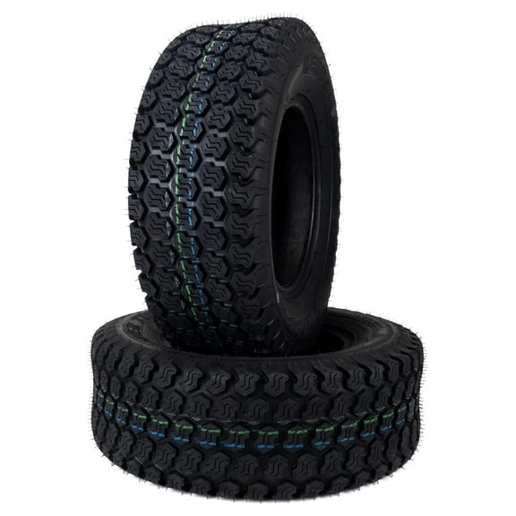 (2) Super Turf Tires K500 4 Ply 21x7.00-10 Zero Turn Mowers
