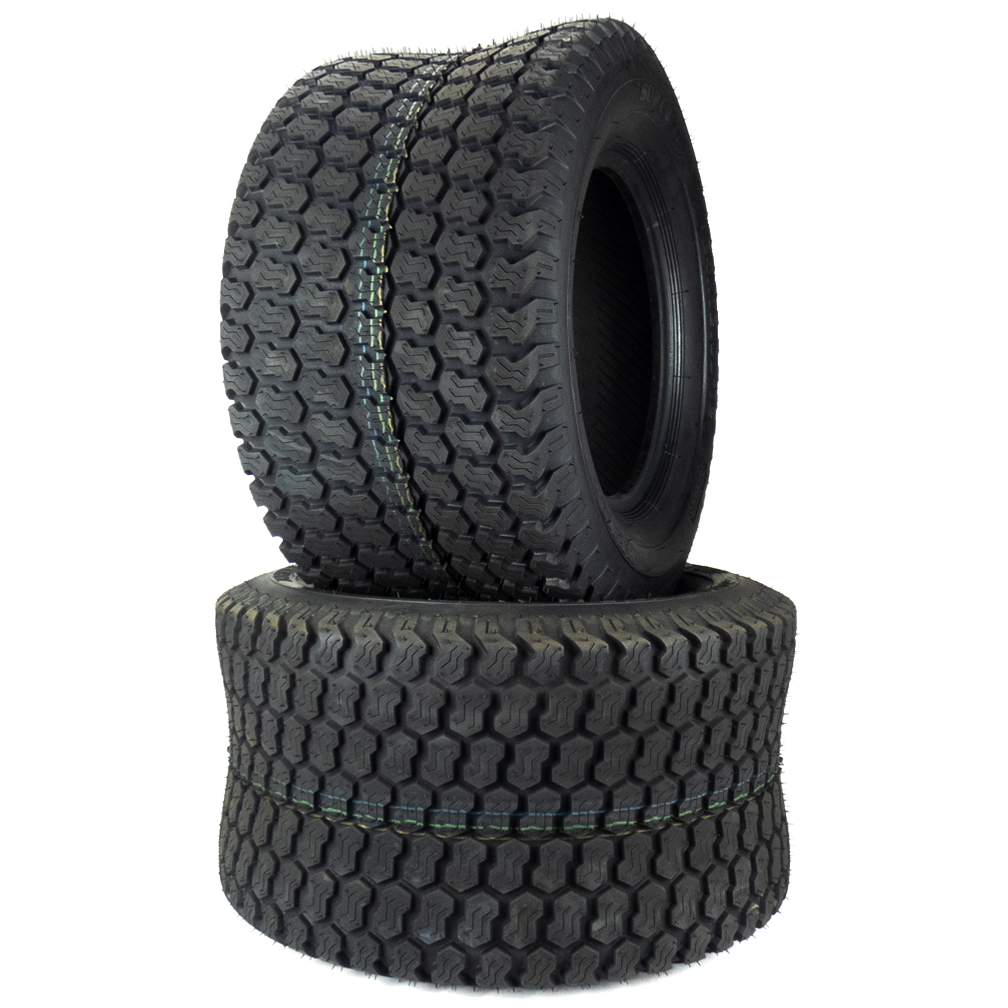(2) Super Turf Tires K500 8 Ply 24x12.0012 Zero Turn Mowers