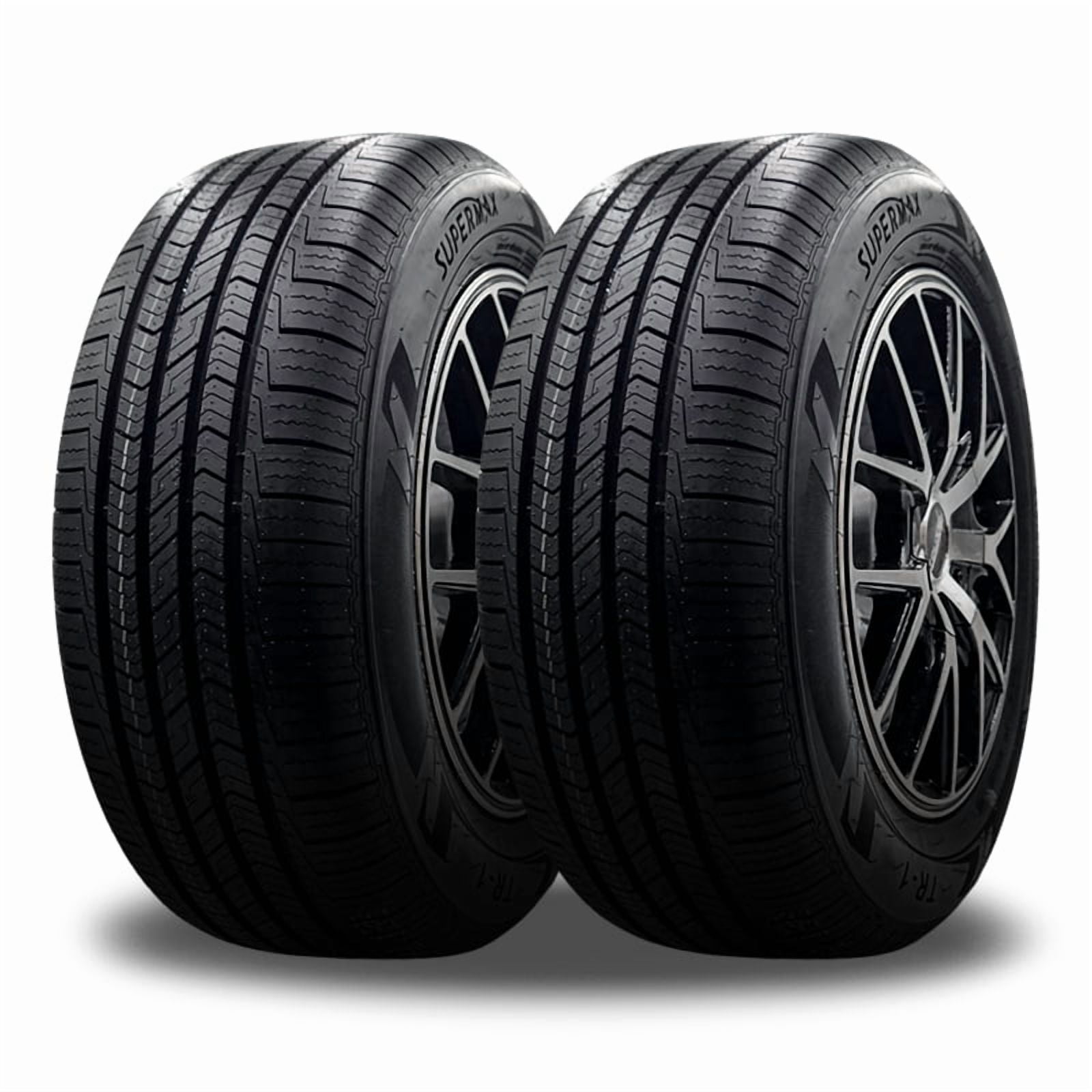 4 Supermax TR-1 215/60R16 95H All Season Performance Tires – 50,000 Mile Warranty, 500AA UTQG, Set Of 4
