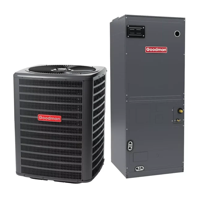 2 TON 14.3 SEER2 GOODMAN R32 HEAT PUMP SPLIT SYSTEM with 50FT Insulated Coppeer Line Set