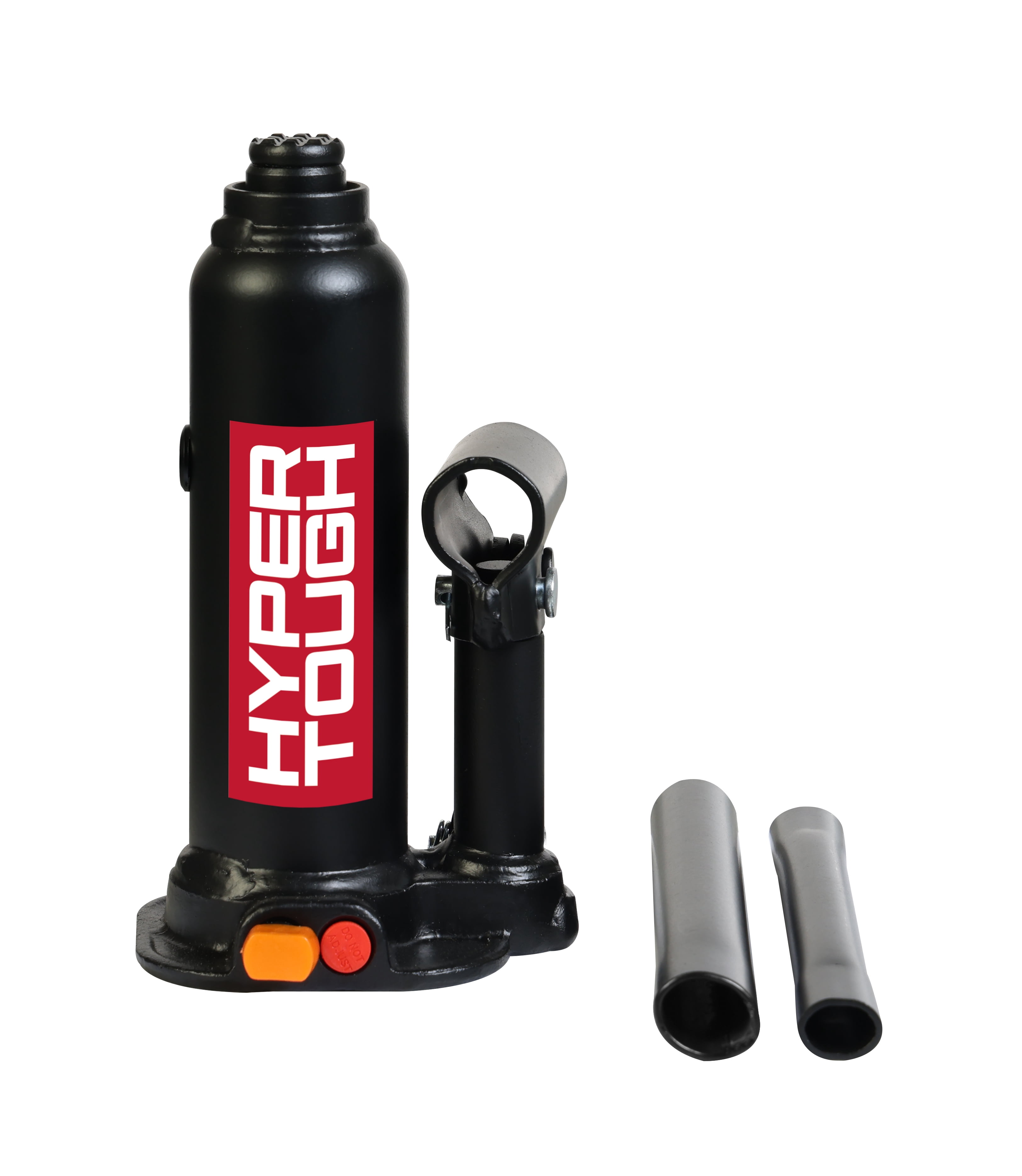Hyper Tough T90203W Hydraulic Welded Bottle Jack, 2 Ton Black