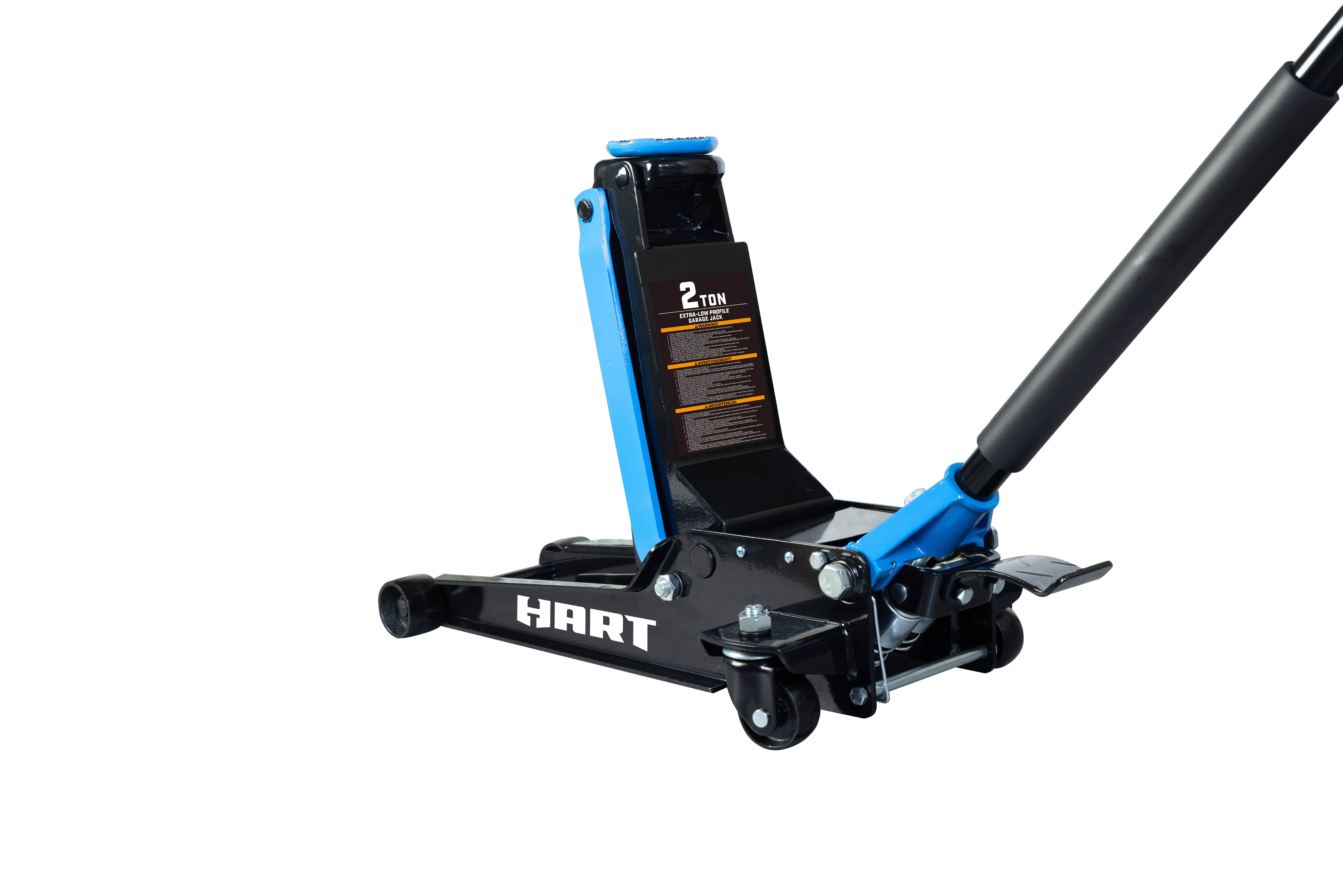 Hart Heavy Duty 2 Ton Hydraulic Garage Jack for  Cars, SUVs and Trucks