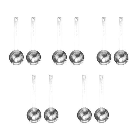 2 Tablespoon Measuring Spoon Coffee Scoop, 30Ml Metal Long Handled Spoons Coffee Measuring Spoons, 10