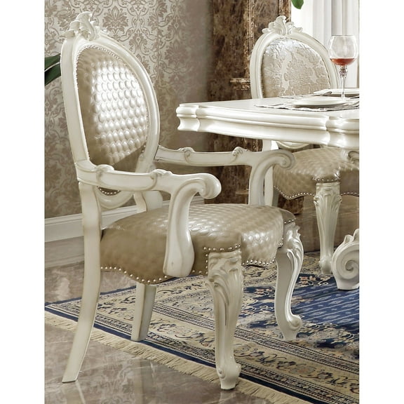2 Taupe And Bone White Armchairs - Stable, Luxury Furniture Arm Chair In Comfortable & Stylish