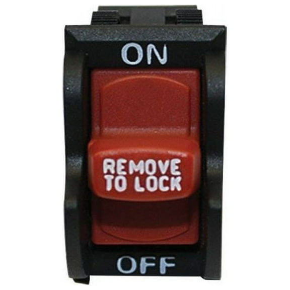 2 Terminal Toggle Safety Switch for Drill Press, Router, Table Saws