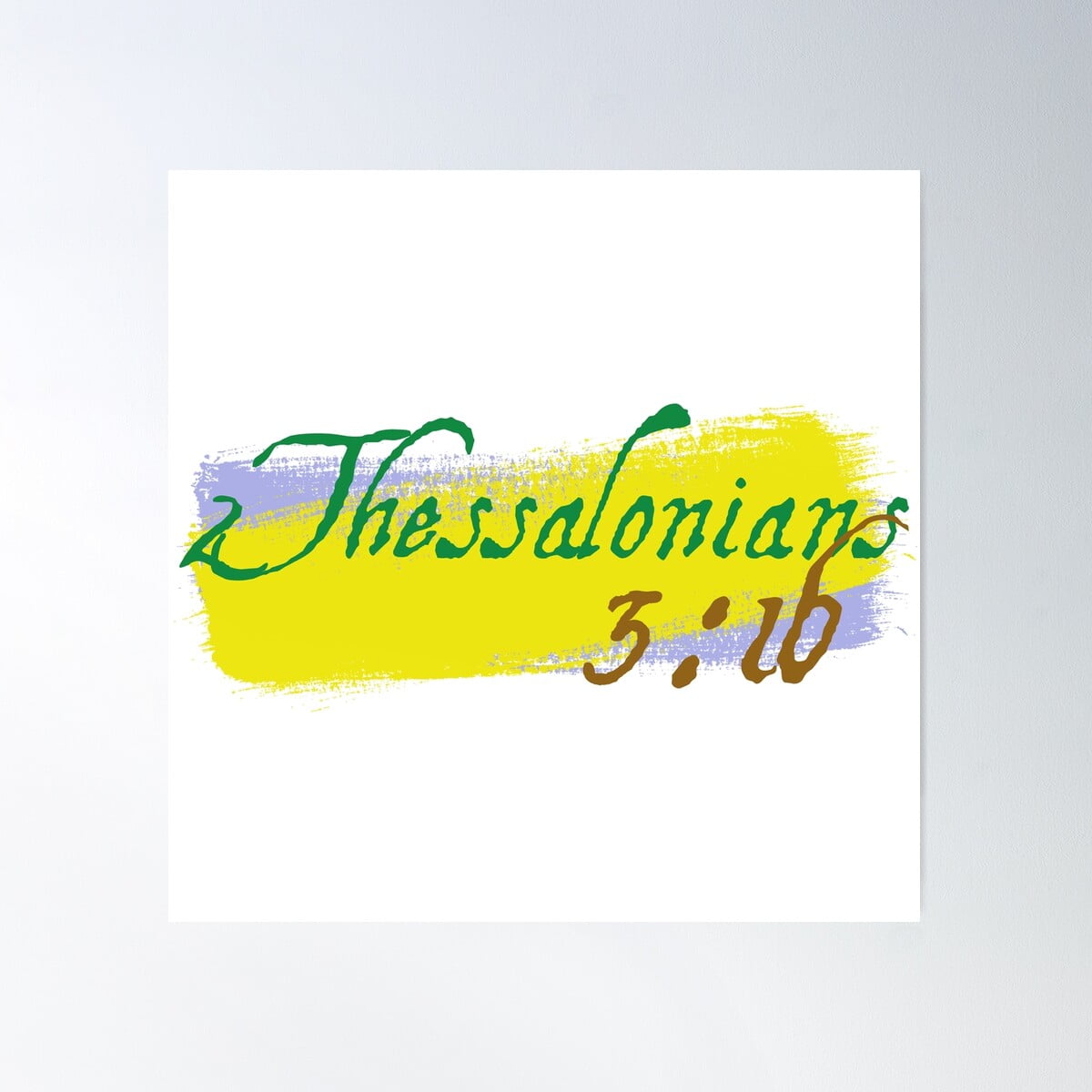 2 Thessalonians 3 16 Bible Scriptures Poster Wall Art Modern Wall 2-thessalonians-3-16-bible-scriptures-poster-wall-art-modern-wall