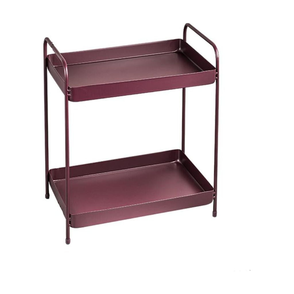 2 Tier Bathroom Countertop Organizer er Rack Red - Walmart.com