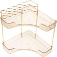 thumbnail image 1 of 2 -Tier Bathroom Shelf Storage Shelf Toothbrushes Kitchen Rack Cosmetics Storage Box Vanity Organizer, 1 of 6
