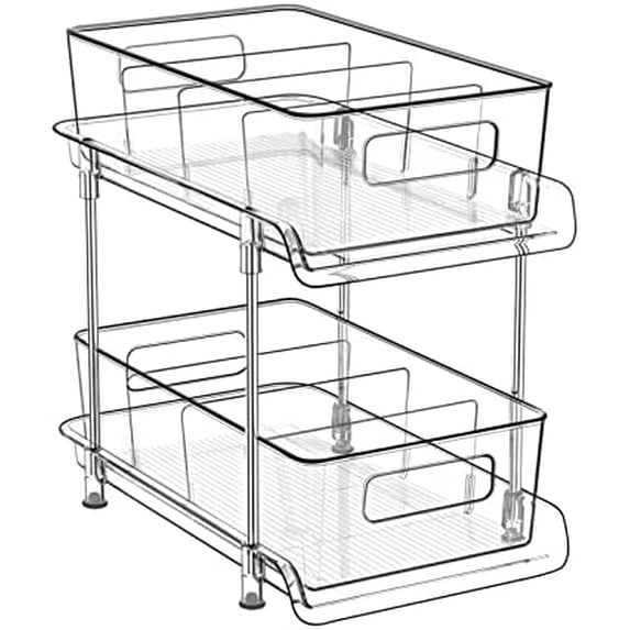 No Drill Pull Out Storage Basket, Easy Carry Pull-Out Cabinet ... - Target