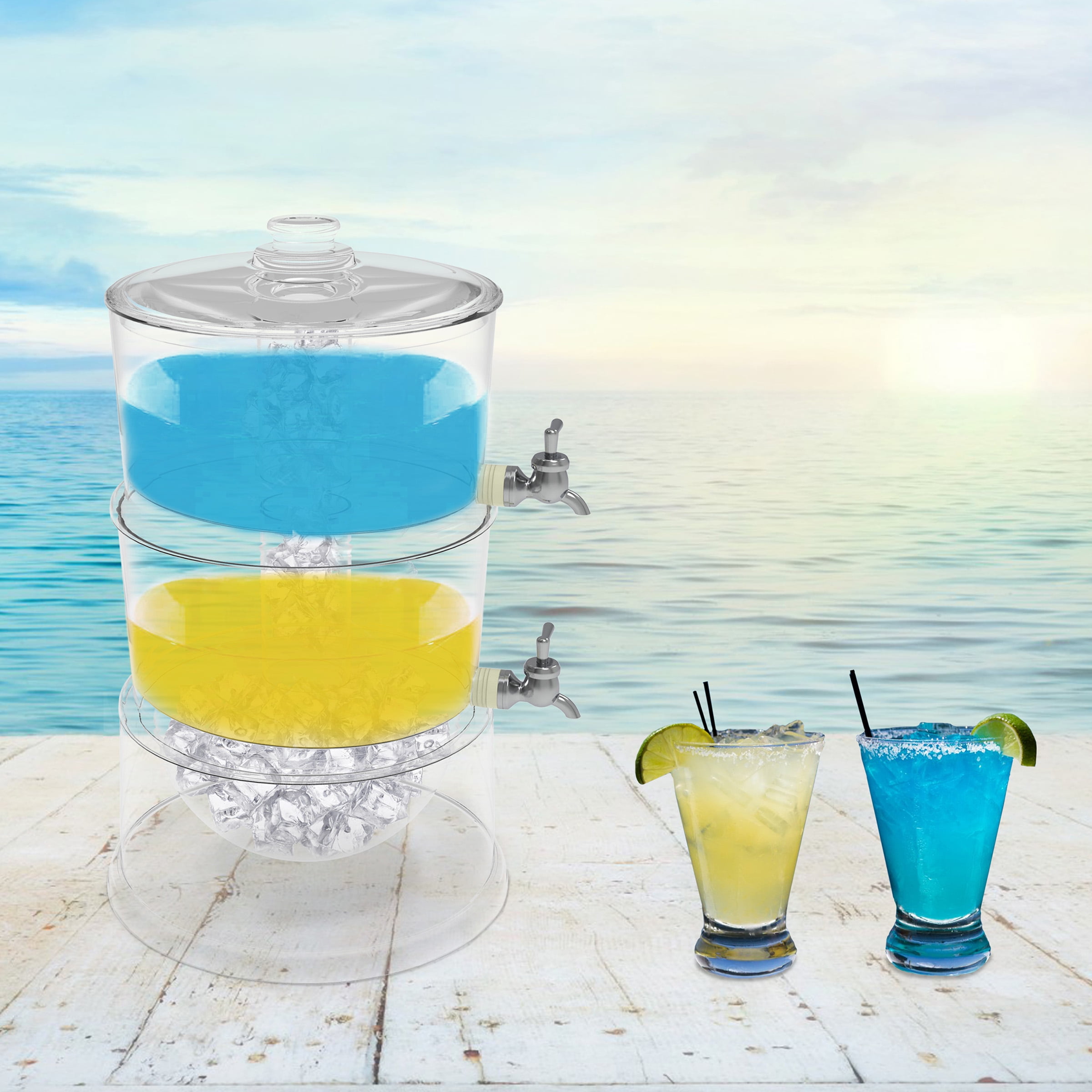 https://i5.walmartimages.com/seo/2-Tier-Beverage-Dispenser-Stackable-Layers-Inner-Ice-Cylinders-Spigots-Holds-1-7-Gallons-Shatterproof-Drink-Stand-for-Parties-by-Classic-Cuisine_97f66a26-103e-4405-bf76-c16b05f760cb_1.1714d48f50779cc597c8bb43a7a2526f.jpeg