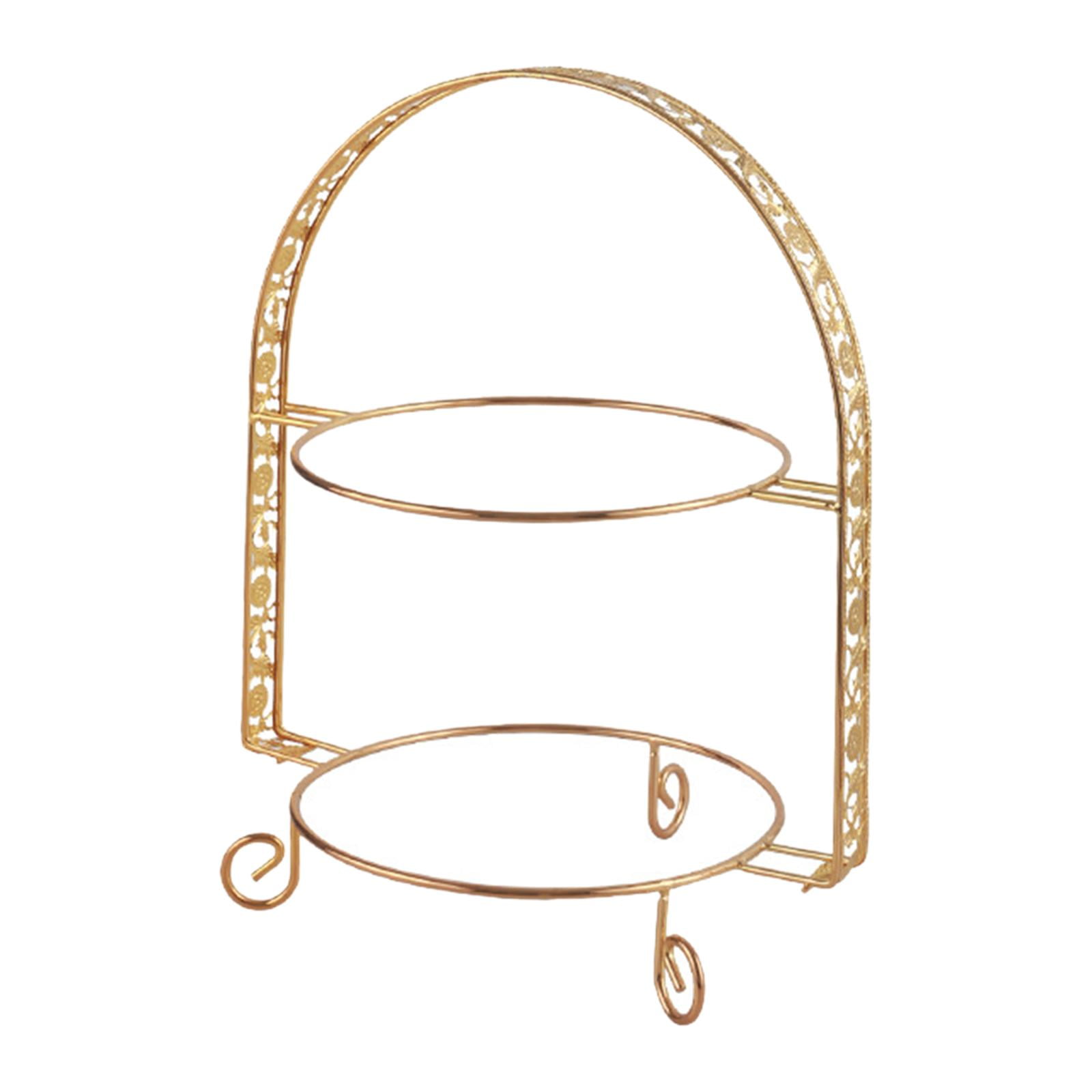 2 Tier Cake Stand without Plate Dessert Stand Centerpiece Fruit Dessert ...