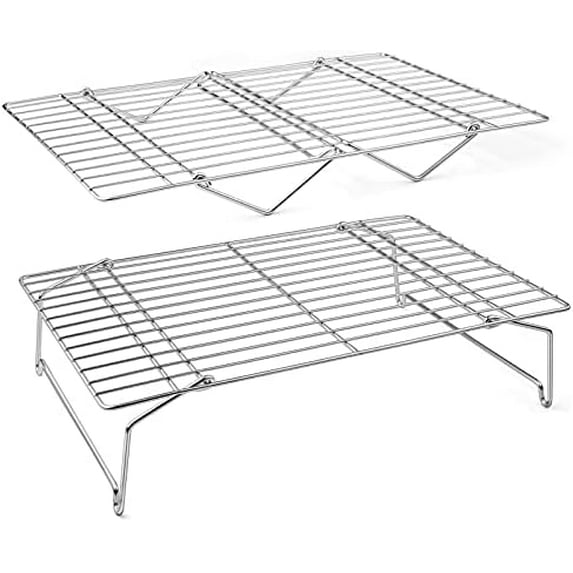 2-Tier Cooling Rack, 15”x10.1