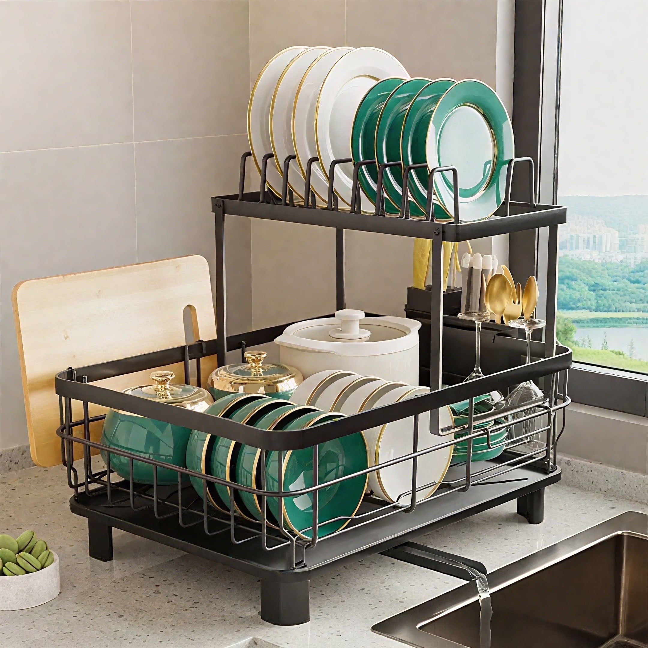 Polder KTH-615 Advantage Dish Rack