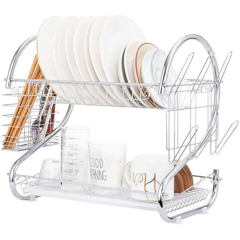 https://i5.walmartimages.com/seo/2-Tier-Dish-Drying-Rack-2020-Upgrades-Double-Rust-Proof-Treatment-Rack-More-Stable-Footpad-Utensil-Holder-Cup-Holder-Drainer-Kitchen-Counter-Top-Silv_79f8ae02-84e5-4af4-9da1-2ba3df2187ad.29c9d96796472b8ec4f94b365357b869.jpeg?odnHeight=768&odnWidth=768&odnBg=FFFFFF
