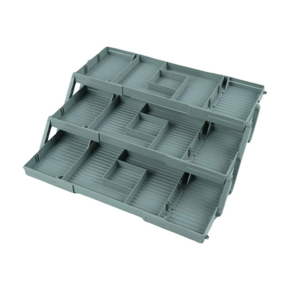 2 Tier Drawer Organizer, Smart Drawer Organizer Multi Level Expandable Desk Organizer for Makeup, Jewelry, Kitchen Office Supplies