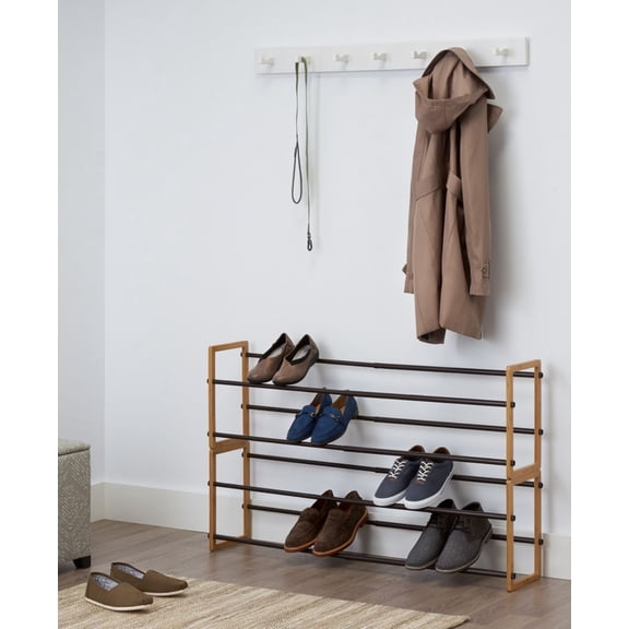 2-Tier Expandable Shoe Rack, Pack of 2