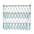 thumbnail image 1 of 2 Tier Functional Storage Rack Large Capacity Organizer Net for Kids Nursery Preparatory Room and Childrens Bedroom Space Saving Solution, 1 of 4