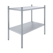 2 Tier Galvanized Steel Dry Storage Unit. 24 in. x 43 in. x 38 in.