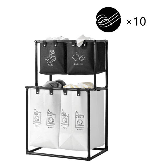 2-Tier Laundry Sorter