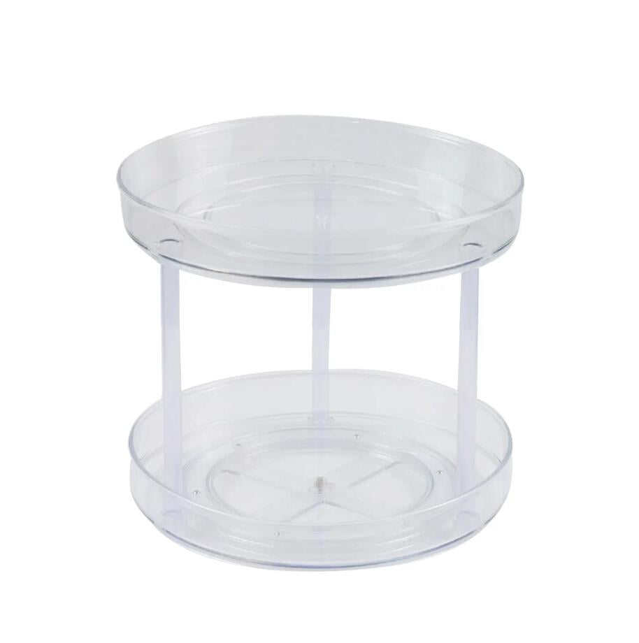 https://i5.walmartimages.com/seo/2-Tier-Lazy-Susan-Turntable-Organizer-9-25-Inches-Fully-Rotating-Spice-Rack-for-Kitchen-Cabinet-Pantry-Fridge-Cupboards-and-Counter-Clear_065043cb-5dbe-40a1-86bc-3d3b705a4262.cefec05556a0b7a6e72268d7fab91fae.jpeg
