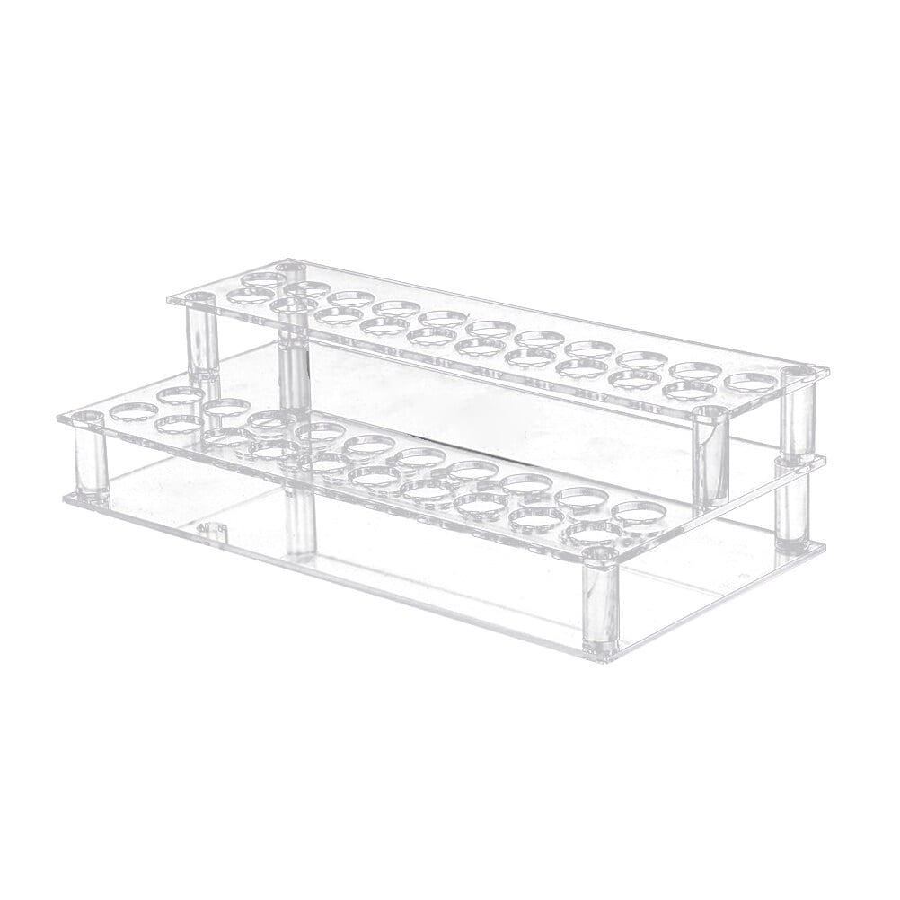 2 Tier Lipstick Holder Clear Acrylic Lipstick Organizer Display Stand