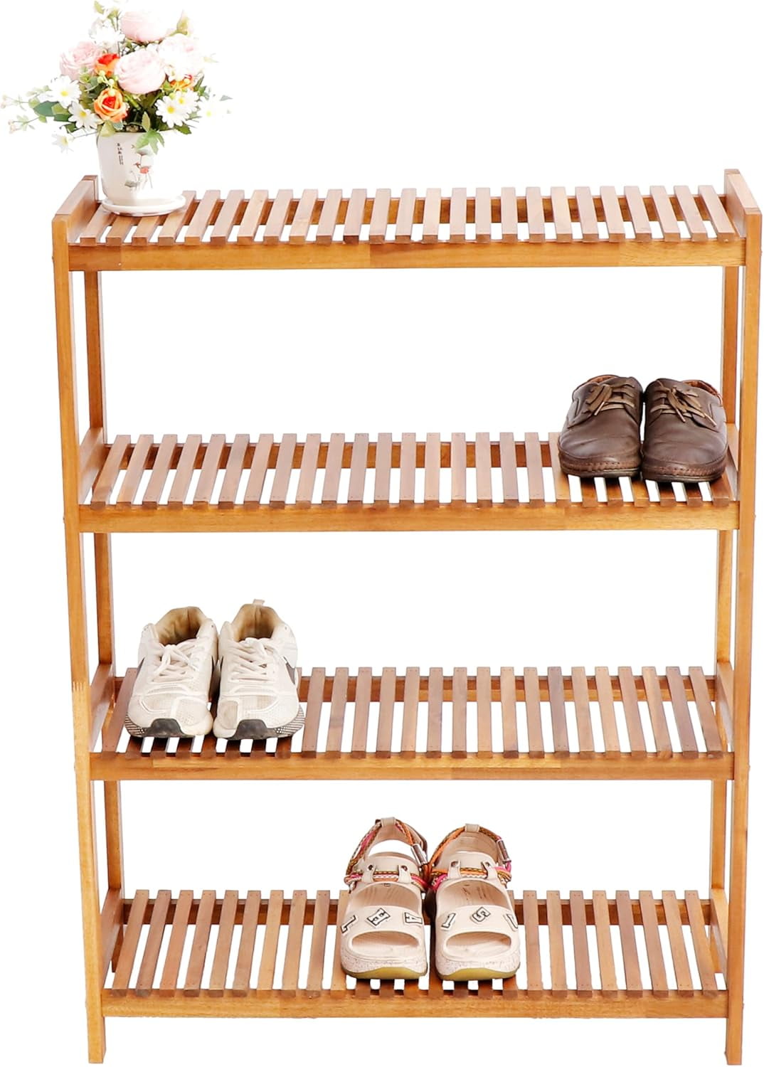 Outdoor wooden shoe rack hotsell