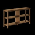 thumbnail image 1 of 2-Tier Low Wooden Bookcase, Walnut, 1 of 1