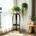 2 Tier Plant Stand Indoor Outdoor Metal Plant Shelf Flower Pot Holder ...