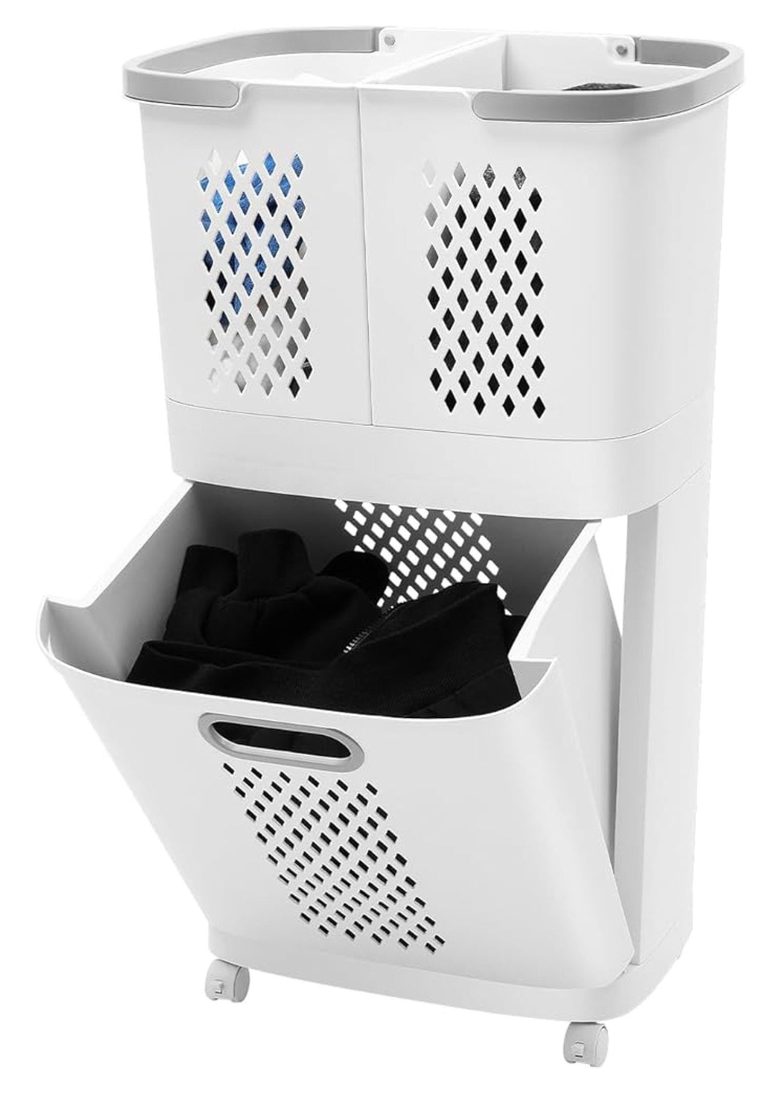 Laundry Basket On Wheels Walmart