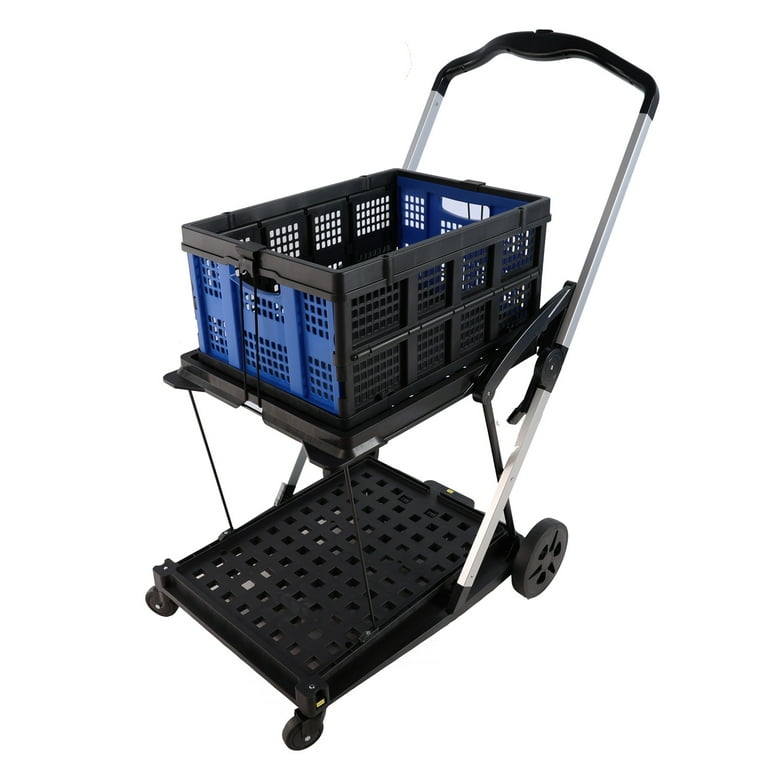 2 wheel folding grocery cart sale