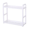 thumbnail image 1 of 2 Tier Spice Rack Organizer Kitchen Countertop Storage Shelf Free Standing Holder Under Cabinet Bathroom for Various Bottles, Jars, Space Saving, 1 of 6