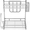 thumbnail image 1 of 2-Tier Spices Kitchen Utensils Standing Storage Rack Jars Bottles Cup Rack Home Storage Rack, 1 of 3