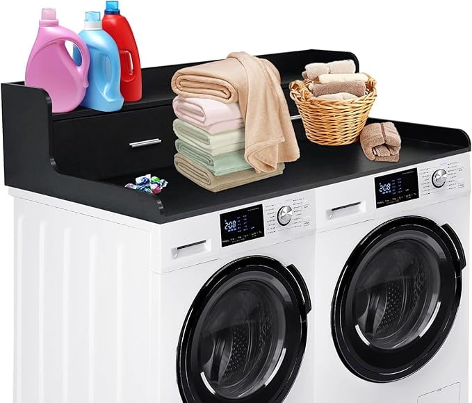 2-Tier Washer Dryer Countertop with 2.75