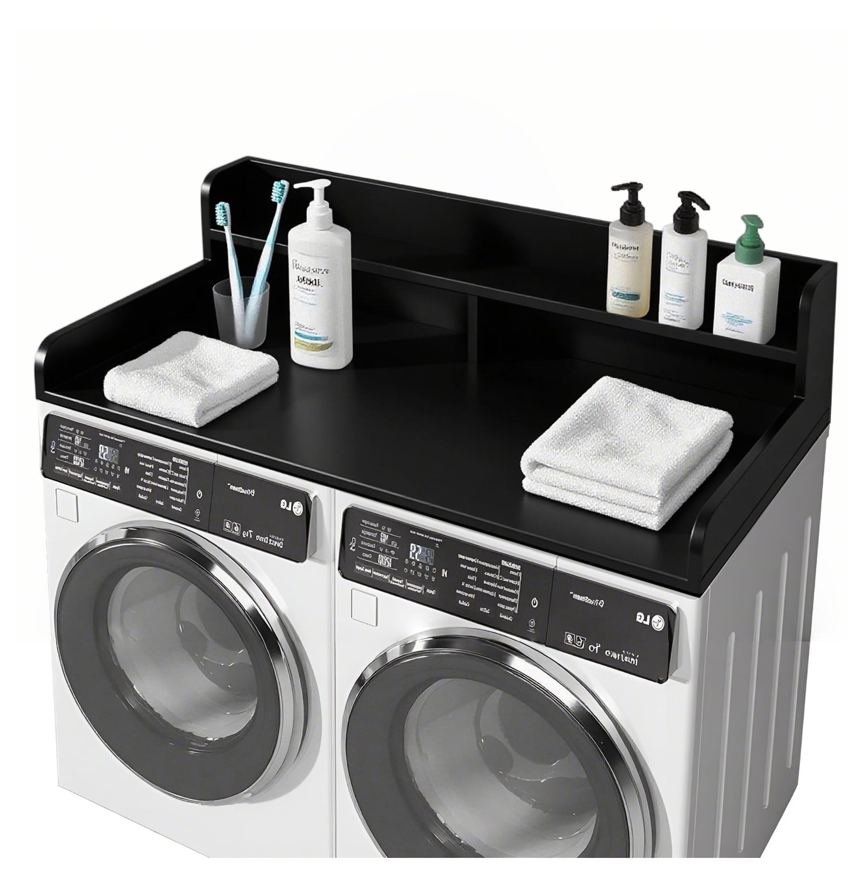 2-Tier Washer and Dryer Countertop with 2.75