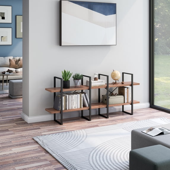 2-Tier longer with open shelving by DAVEE FURNITURE INC