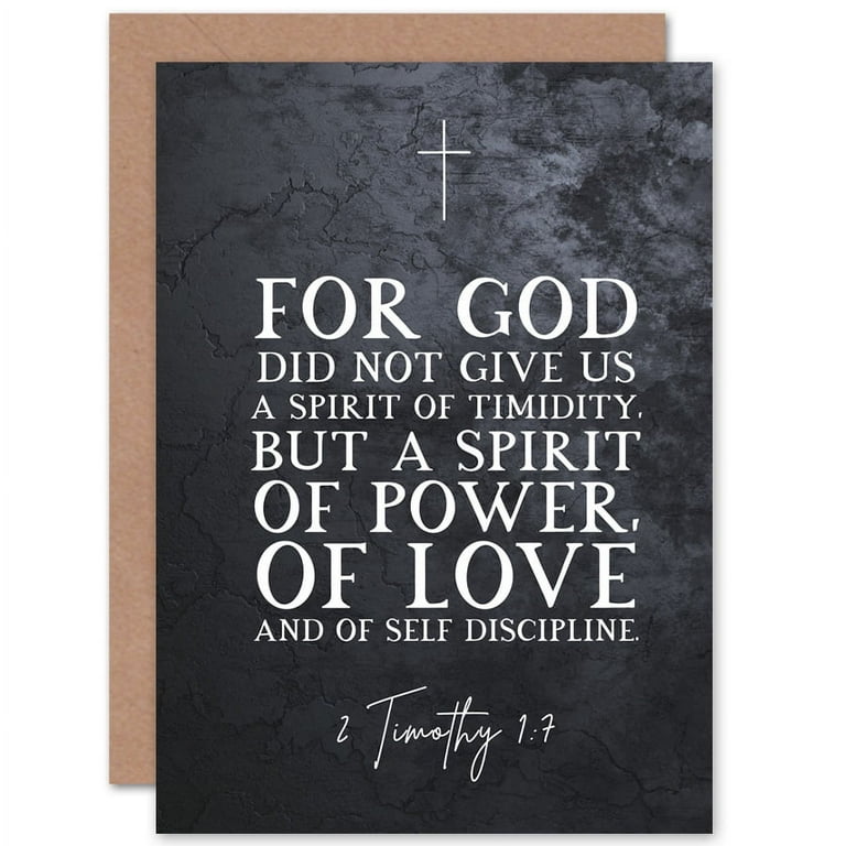 Power, Love & Self-discipline {Card} Power, Love & Self-discipline {Card}