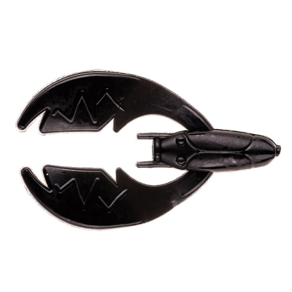 BAITFUEL Tiny PACA Chunk Creature Bait Infused with Supercharged X55 Formula Gel  2-Inch, Black